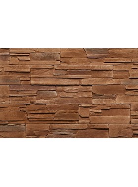 NATURAL BROWN - ΚΑΦΕ ΤΕΧΝΗΤΗ ΠΕΤΡΑ ΓΙΑ ΕΠΕΝΔΥΣΗ ΤΟΙΧΟΥ ΜΑΝΤΡΑΣ